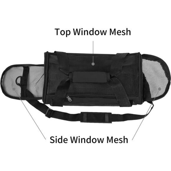 Cat Carrier Soft-Sided Airline Approved Pet Carrier Bag,Pet Travel Carrier - Picture 2 of 8